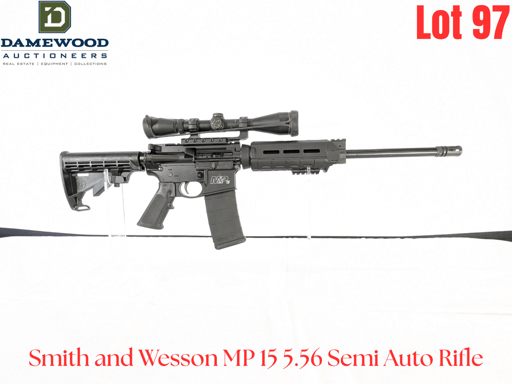 Smith and Wesson MP 15 5.56 Semi Auto Rifle