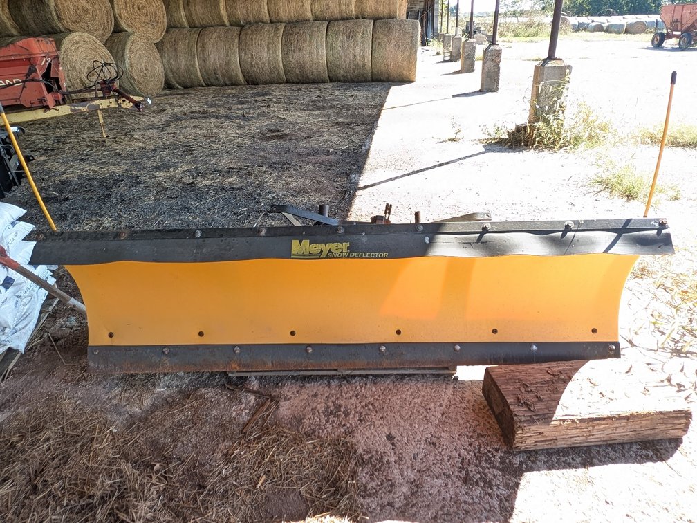 Meyers 7.5ft Power Angle Poly Plow