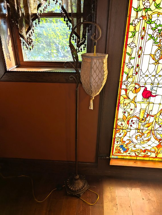 Wrought Iron Floor Lamp