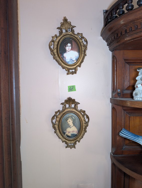 (2) Victorian Framed Prints