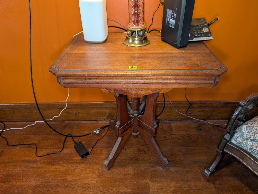 Victorian Walnut Stand