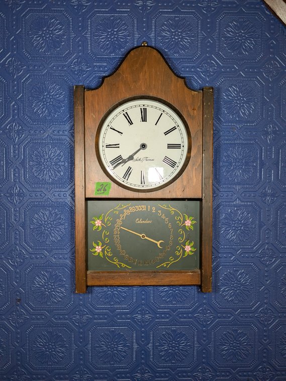 Seth Thomas Calendar Clock 