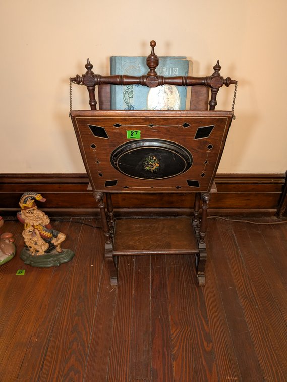 Victorian Lectern Magazine Holder