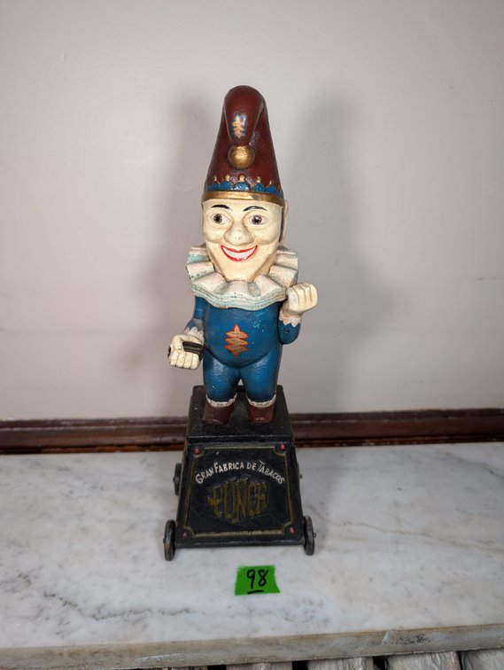 Court Jester Cast Iron Bank