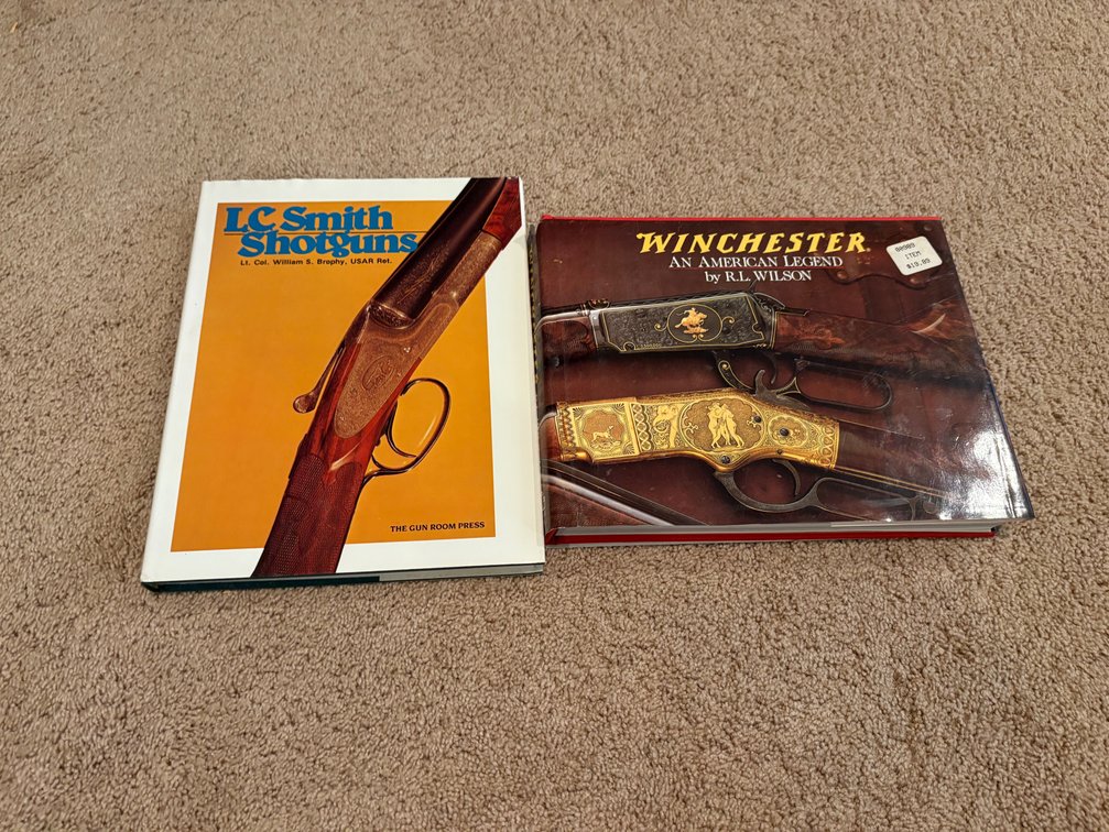 Winchester An American Legend & LC Smith Shotguns Books