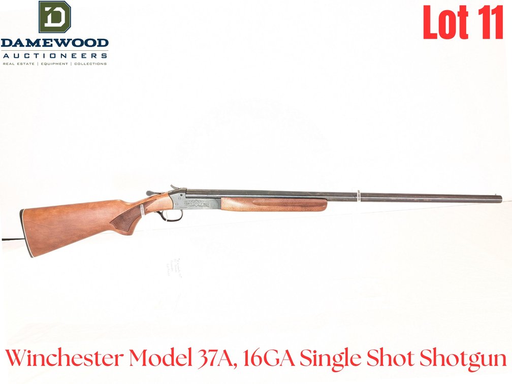 Winchester Model 37A, 16GA Single Shot Shotgun