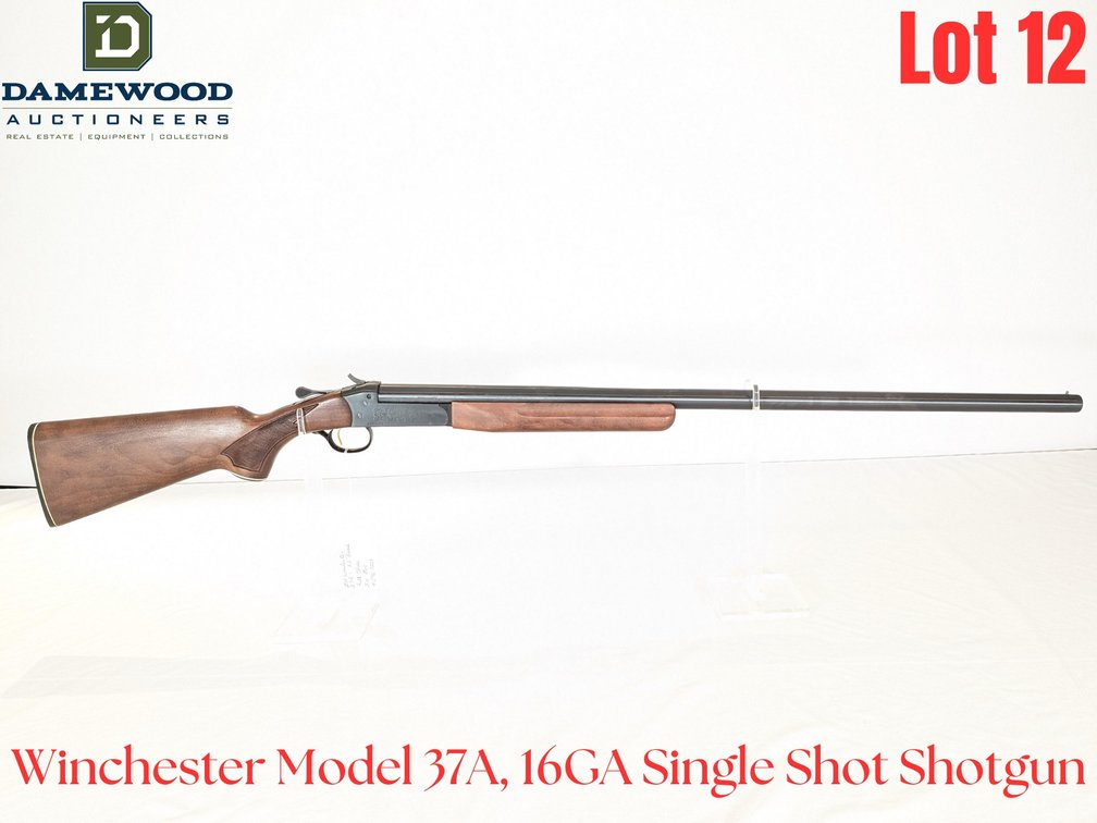 Winchester Model 37A, 16GA Single Shot Shotgun