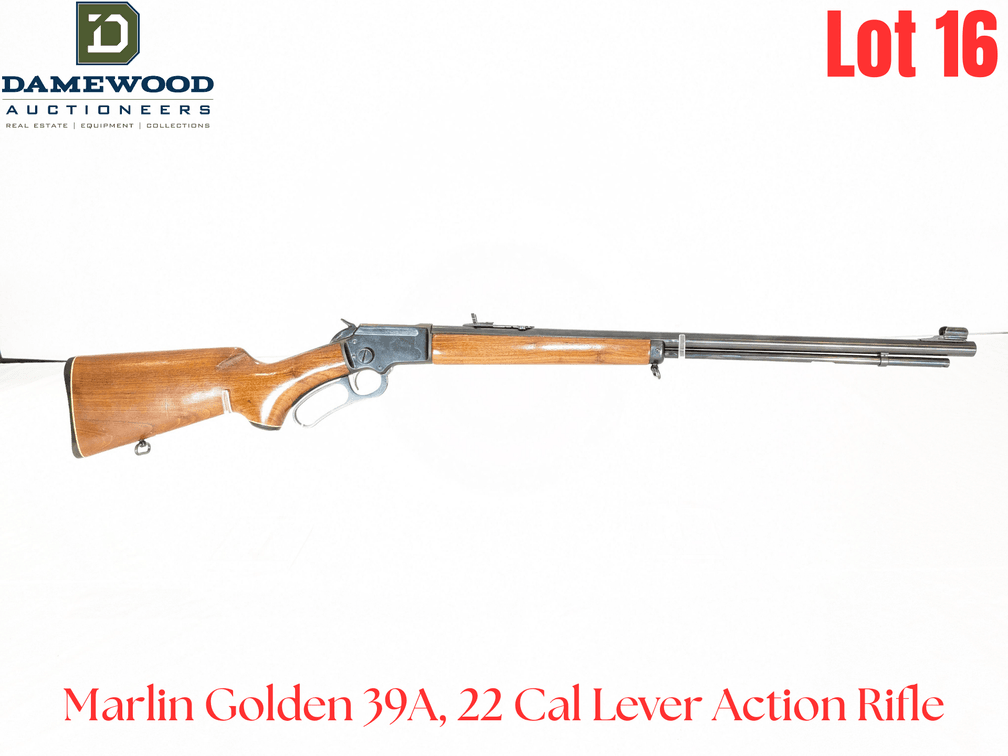 Marlin Golden 39A, 22 Cal Lever Action Rifle