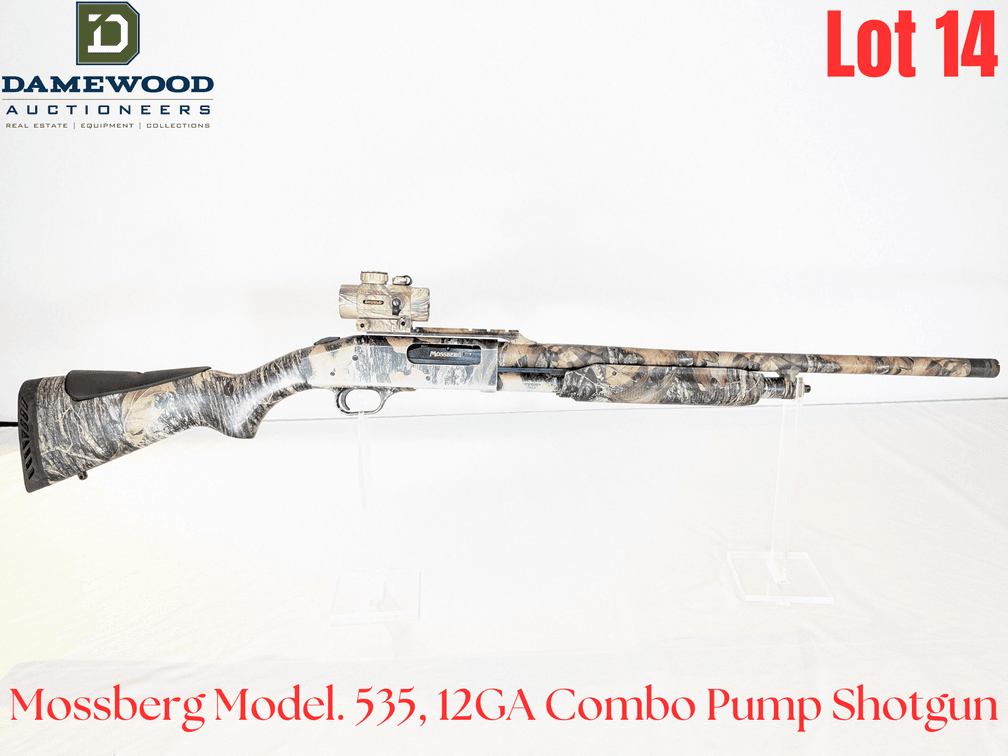 Mossberg Model. 535, 12GA Combo Pump Shotgun