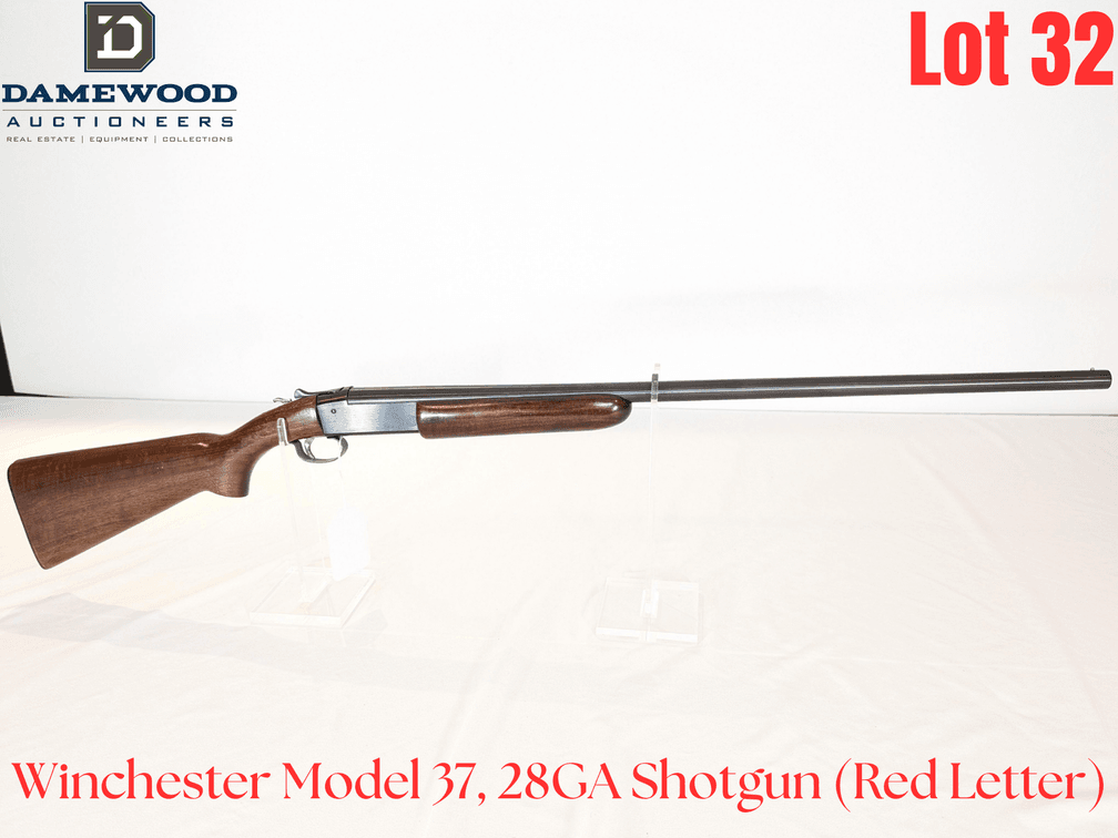 Winchester Model 37, 28GA Shotgun (Red Letter)