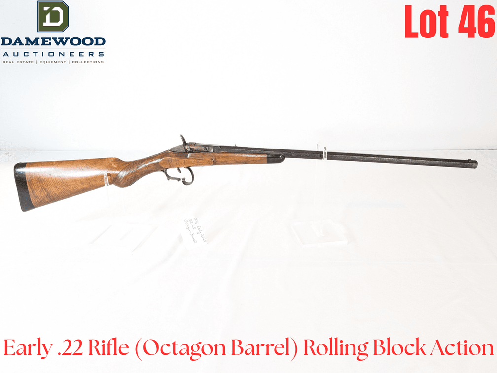 Early .22 Rifle (Octagon Barrel) Rolling Block Action