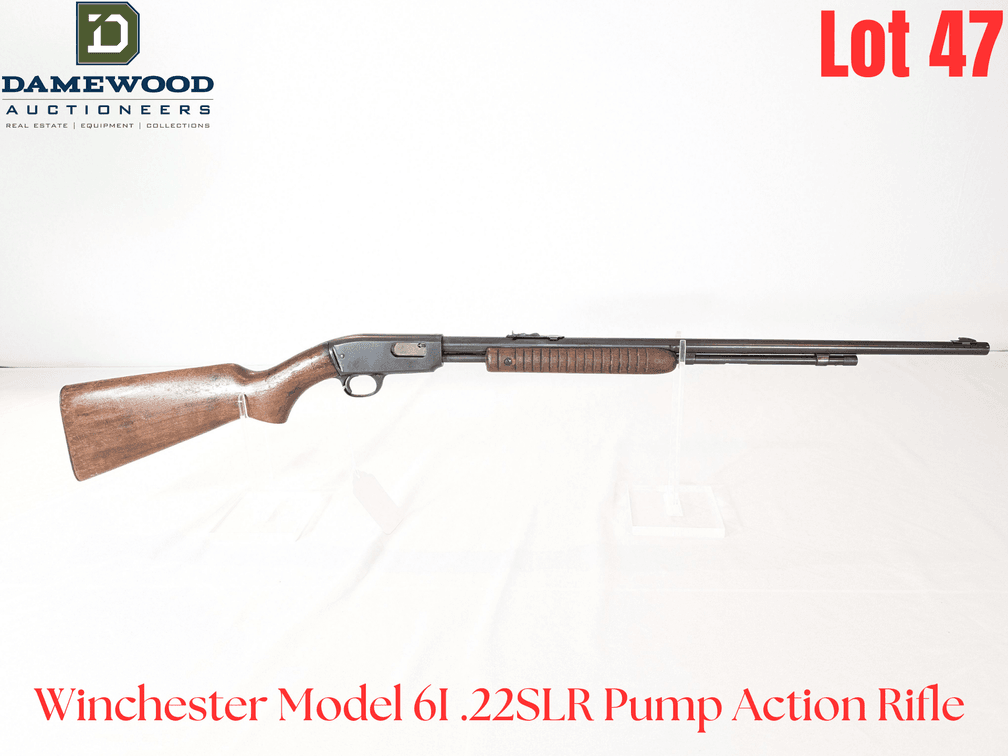 Winchester Model 6I, .22SLR Pump Action Rifle