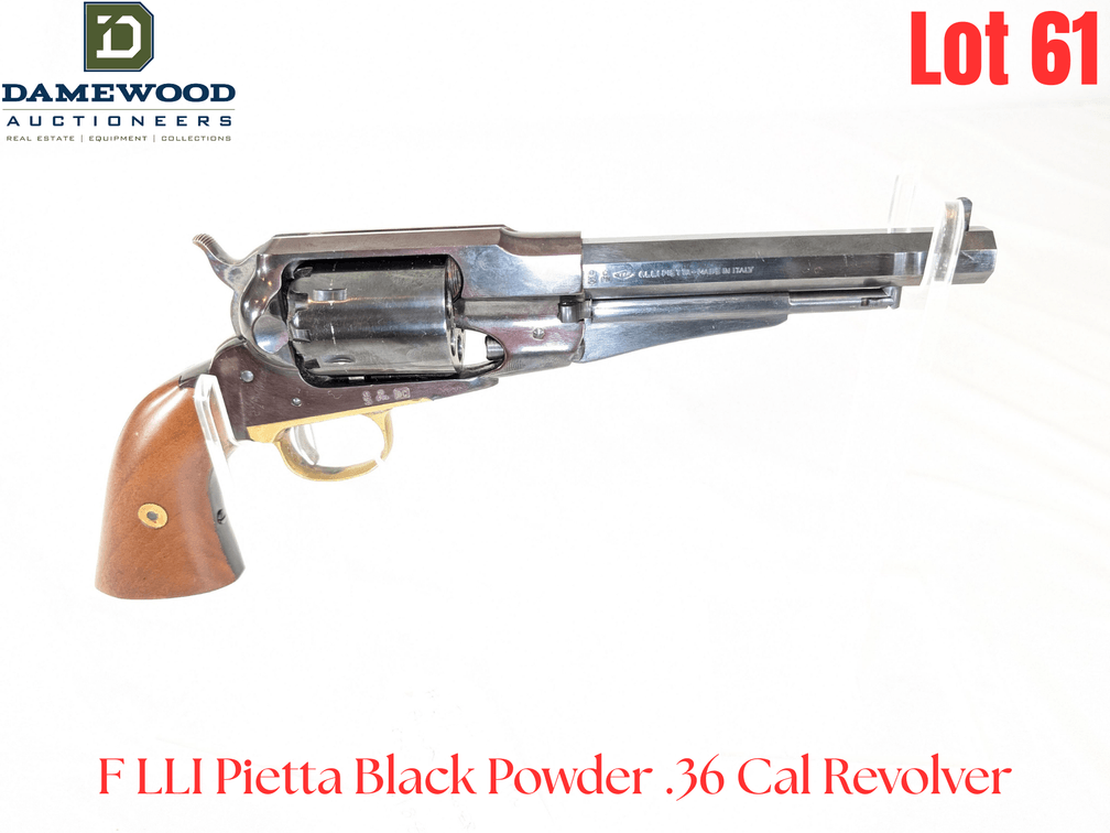 F LLI Pietta Black Powder .36 Cal Revolver