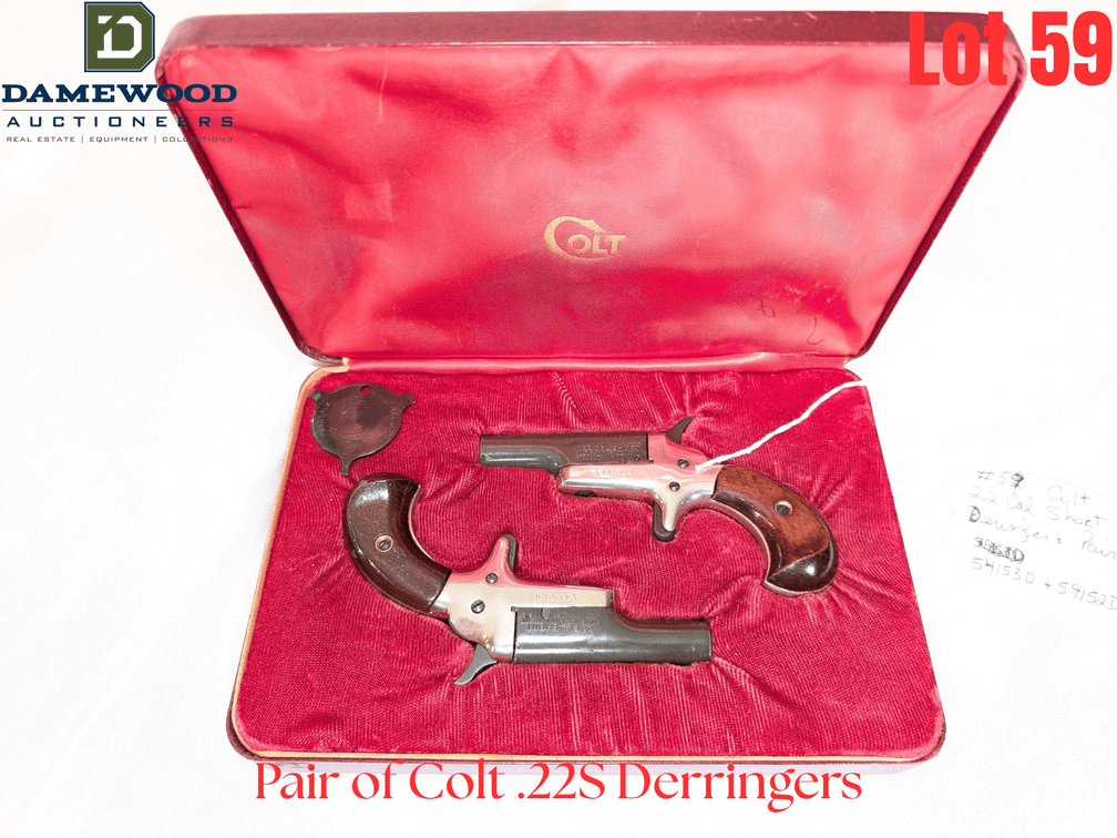 Pair of Colt .22S Derringers