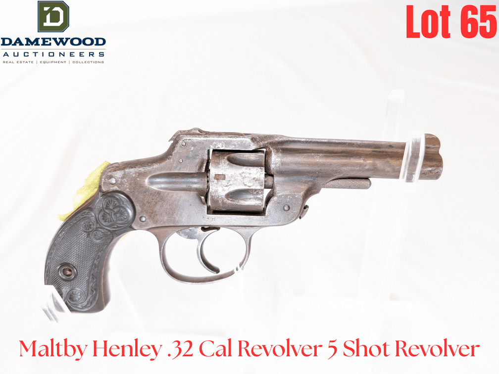 Maltby Henley .32 Cal Revolver 5 Shot Revolver