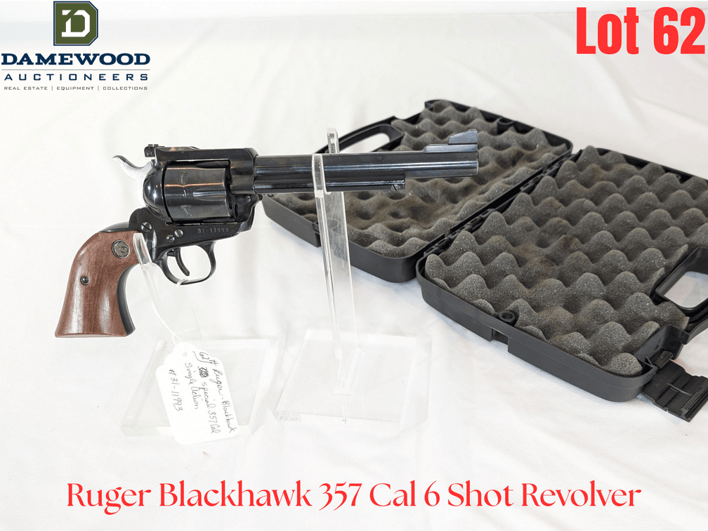 Ruger Blackhawk 357 Cal 6 Shot Revolver