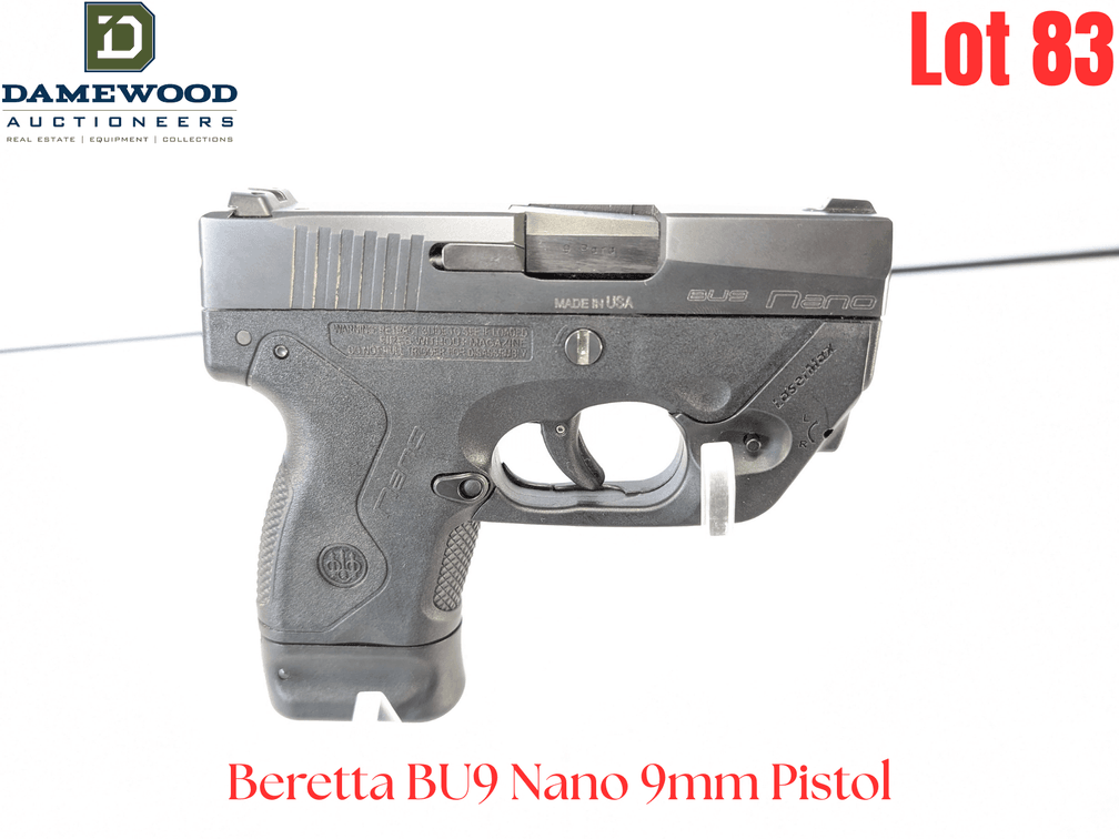 Beretta BU9 Nano 9mm Pistol