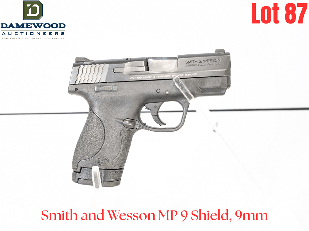 Smith and Wesson MP 9 Shield, 9mm
