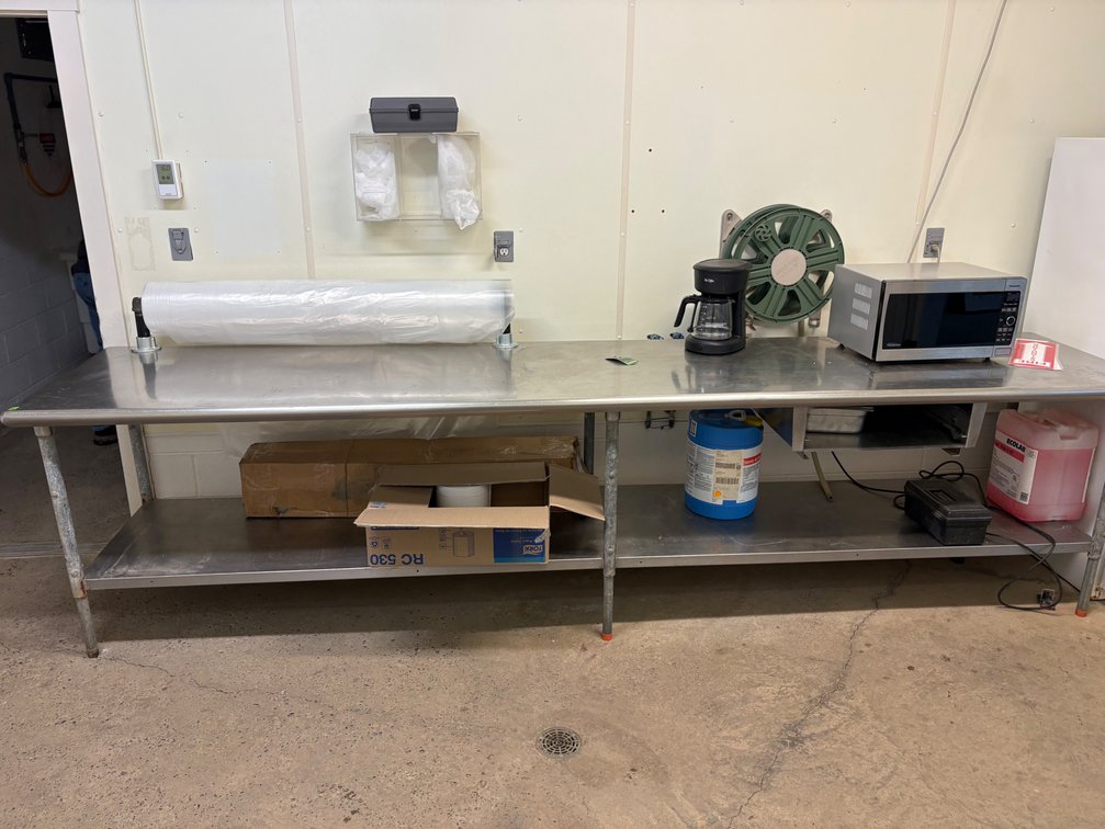 Stainless Steel Prep Table