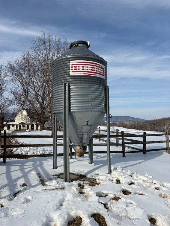 Galvanized Grain Bin