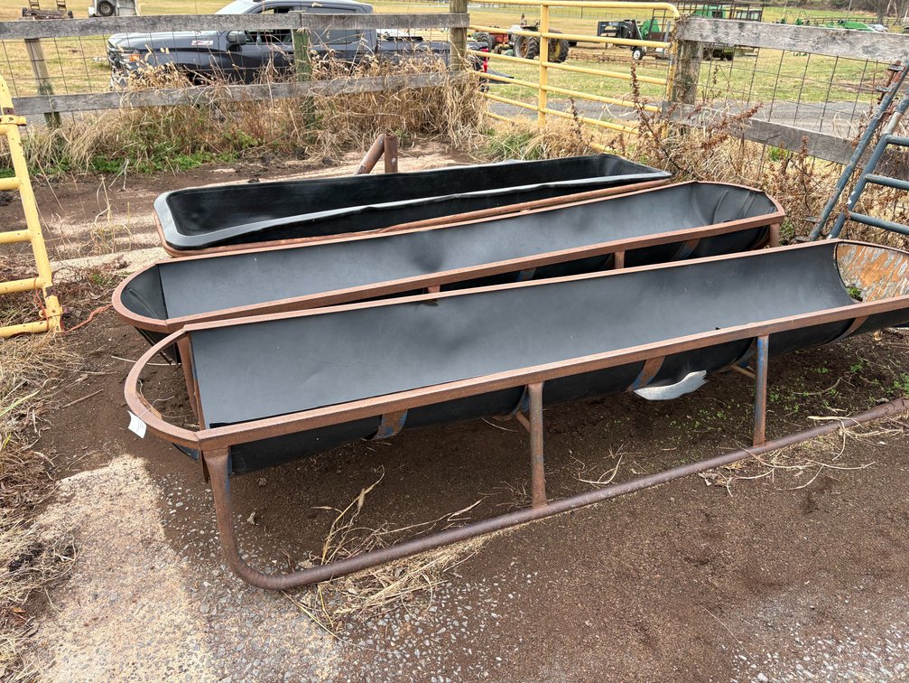(3) Feed Troughs