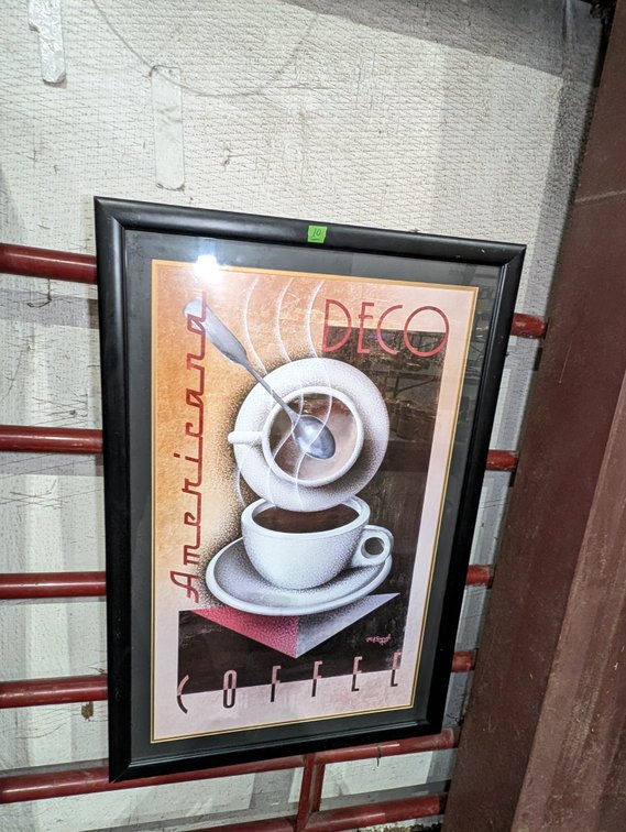 Framed Coffee Print
