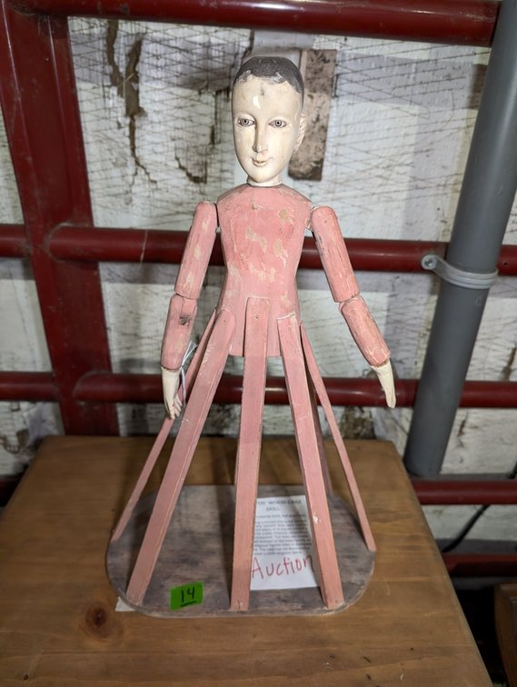 Santos Wood Cage Doll