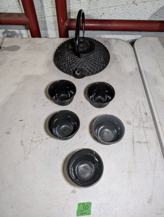 Cast Iron Tea Set