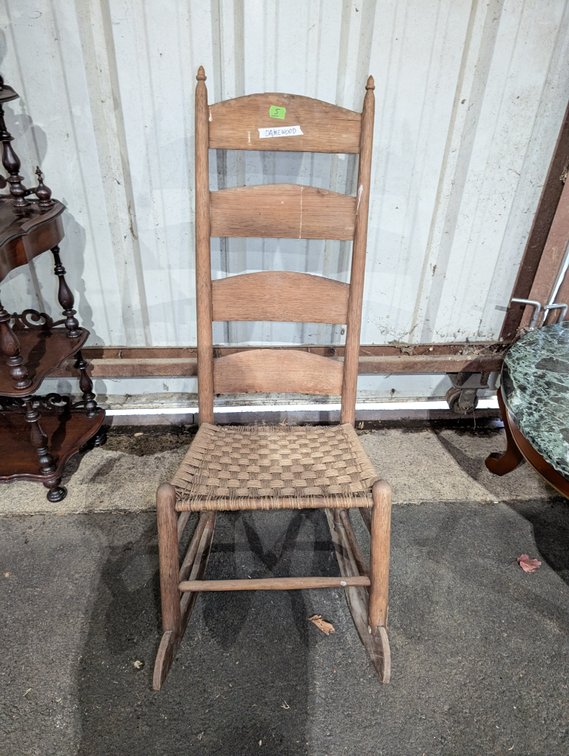 Oak Waterford Sewing Rocker