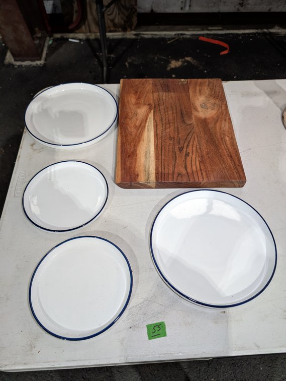 Charcuterie Board and Plates