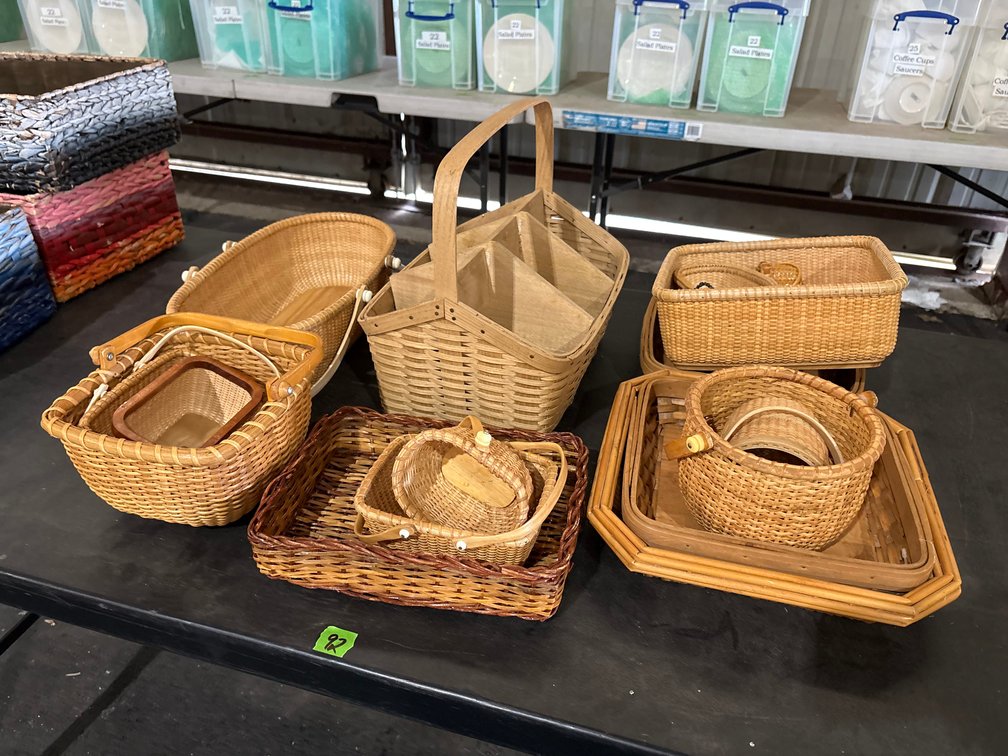 Misc Baskets. Picnic Caddy