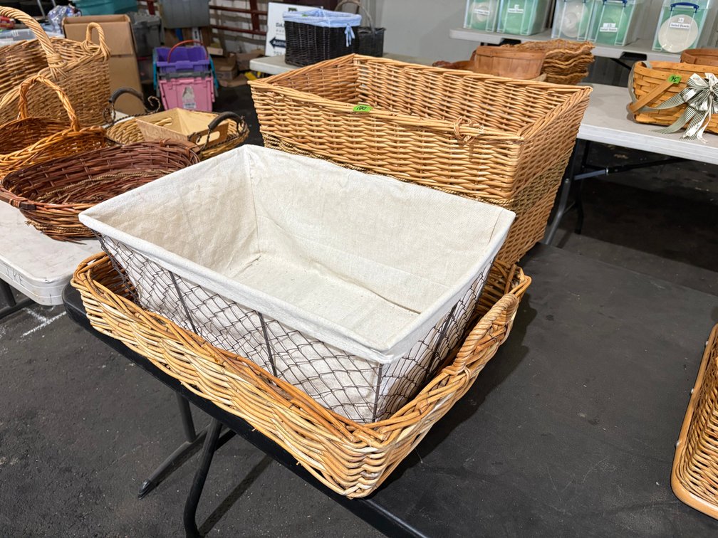 (3) Storage Baskets