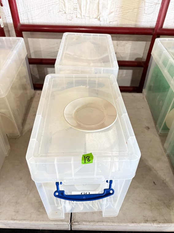 (2) Tubs Core Bread/Butter Plates