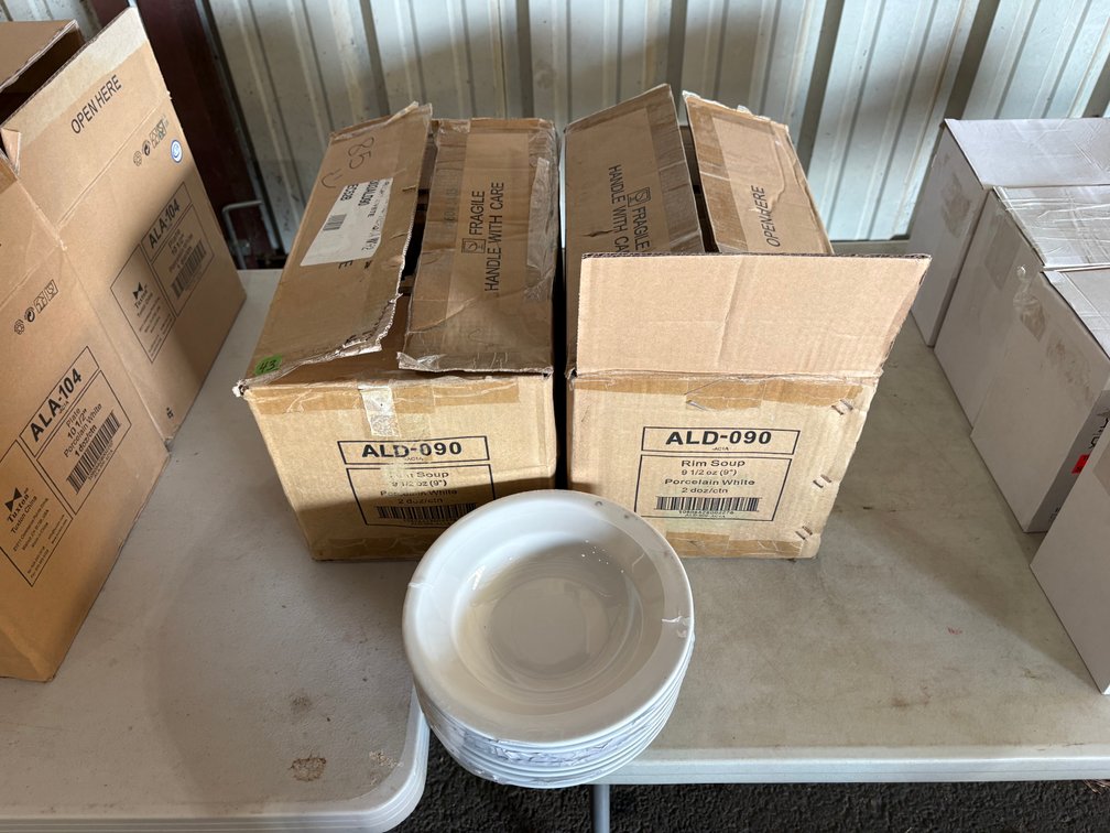 (2) Boxes of Soup Bowls