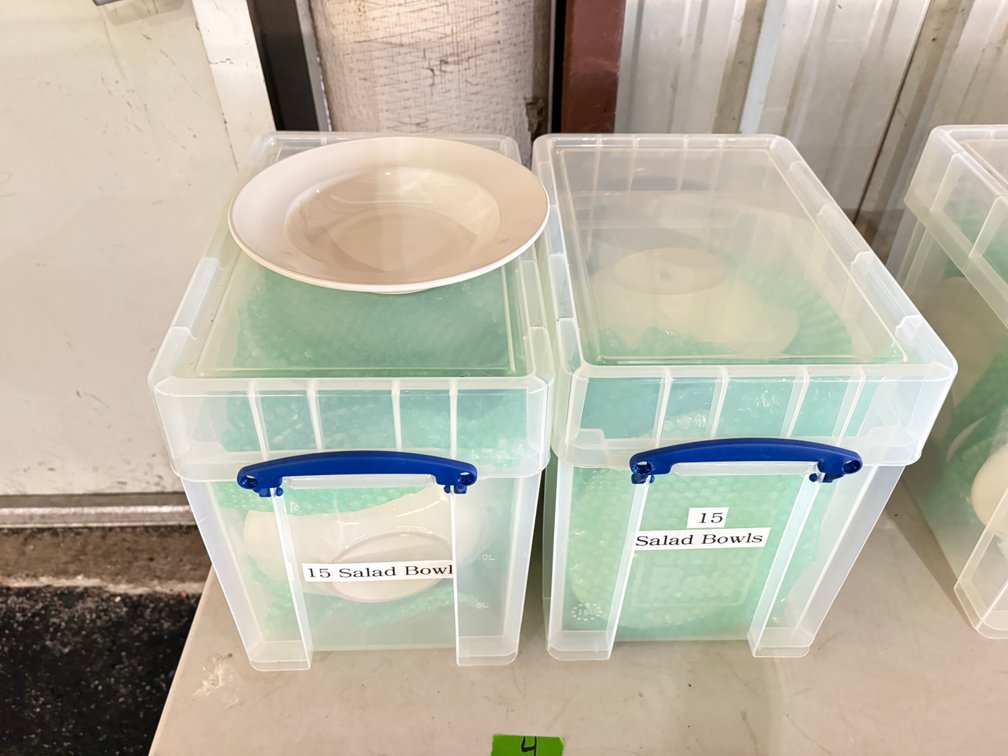 (2) Containers Core Salad Bowls