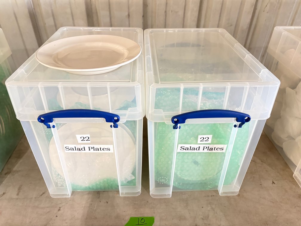 (2) Boxes Core Salad Plates