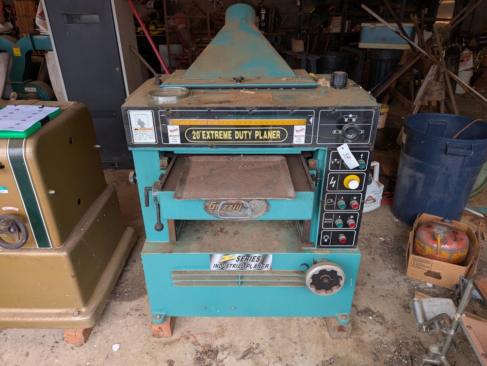Grizzly G9741 24" Extreme-Duty Planer