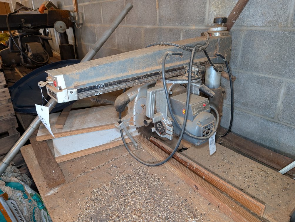 Vintage DeWalt Radial Arm Saw