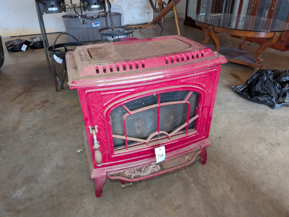 Enamel Wood Stove