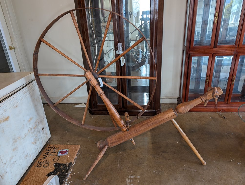 Large Spinning Wheel
