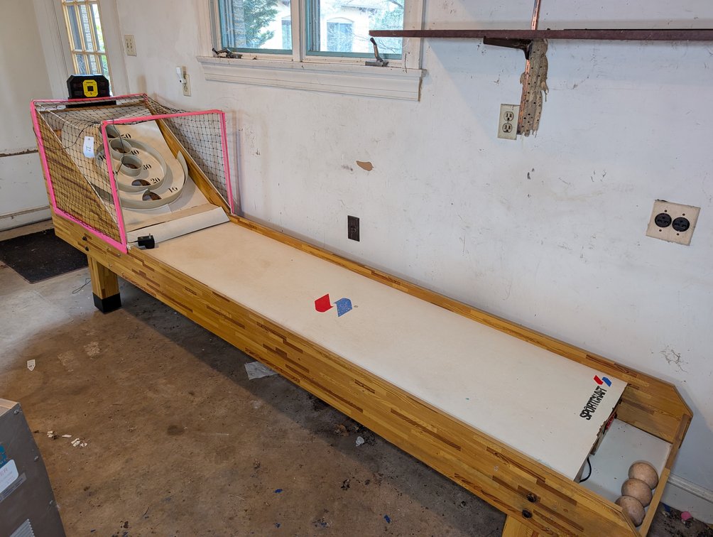 Sportcraft Skee-Ball Game Table