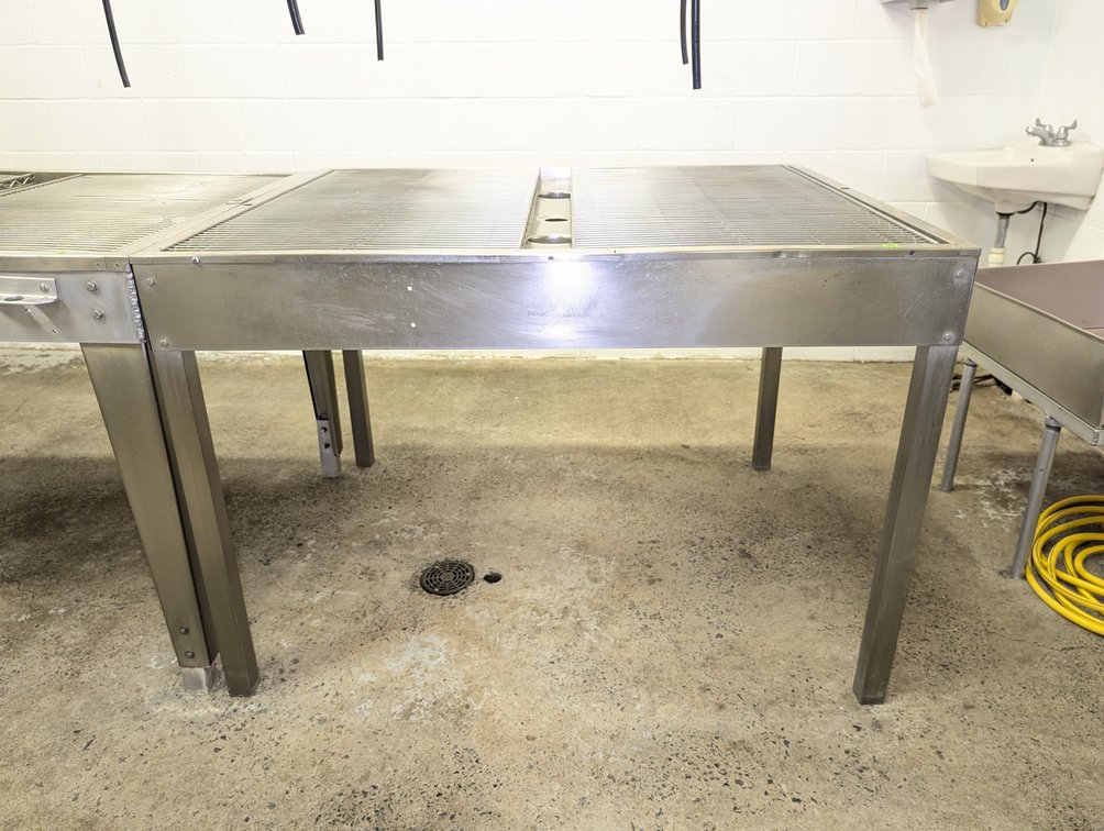 Stainless Steel Poultry Processing Table
