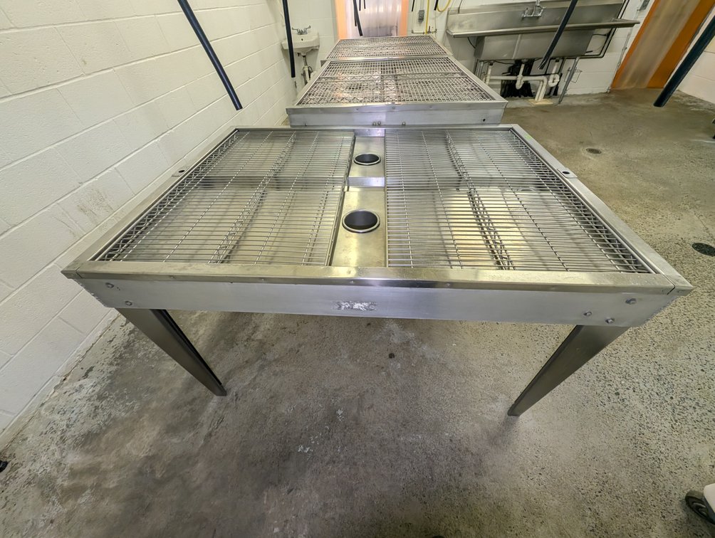 Stainless Steel Poultry Processing Table