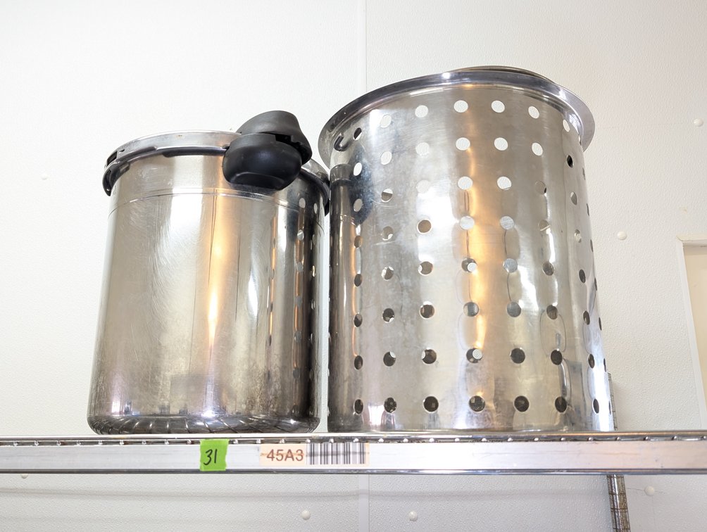 Aluminum Steamer/Fryer Basket & Pressure Canner/Cooker