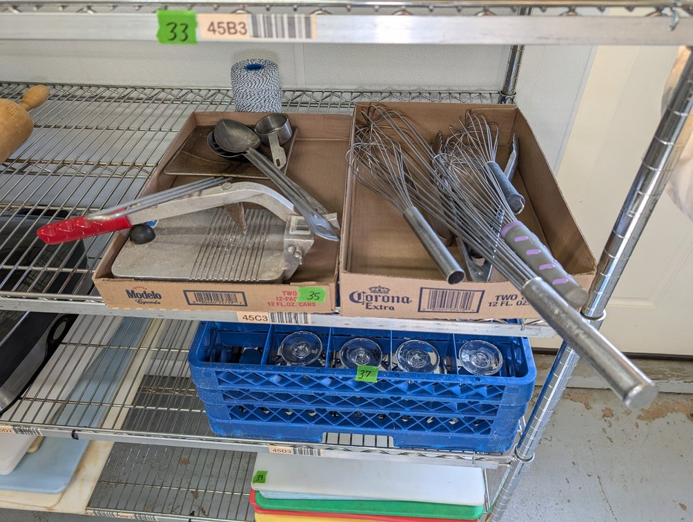 Whisks, Serving Spoons, Etc