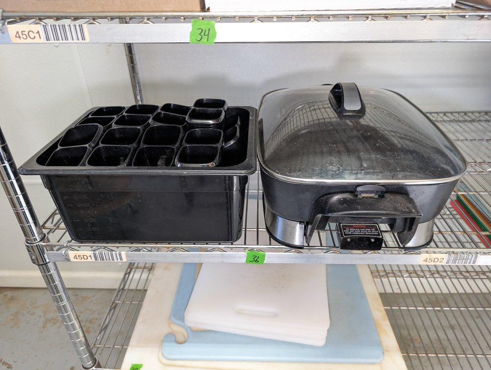 Presto Electric Foldaway Skillet, Mini Trays
