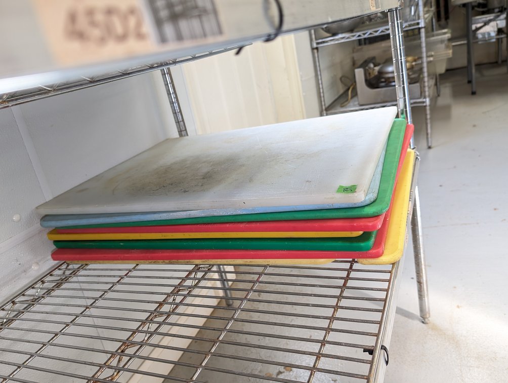 Commercial Grade Plastic Cutting Boards
