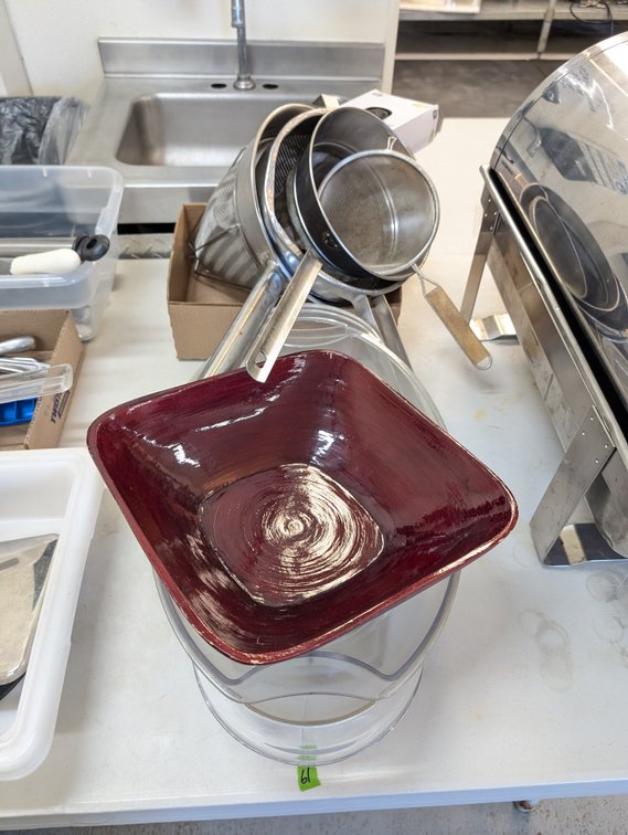 Stainless Mesh Strainers, Serving Bowls and Glass Bowl