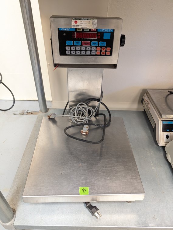Doran 2200CW Series Washdown Bench Scale