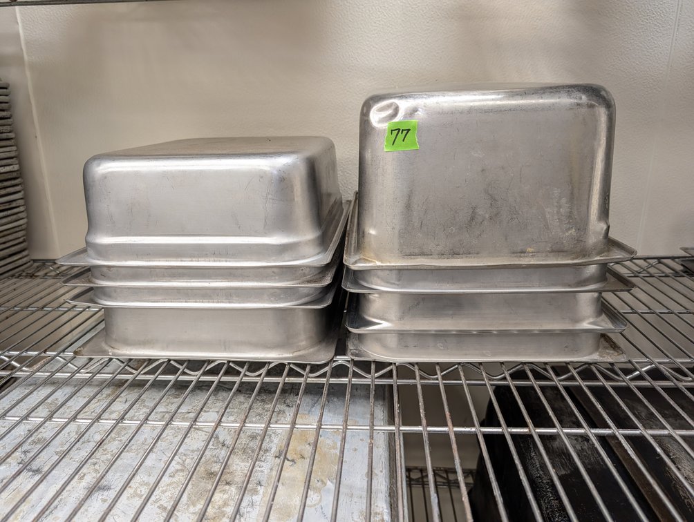 Commercial Stainless Steam Table Pans